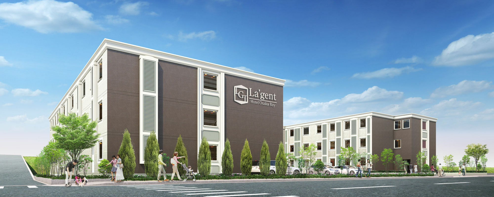 La'Gent Hotel Osaka Bay מראה חיצוני תמונה